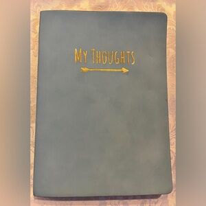 Journal ‘My Thoughts’ - Blue Softcover with Gold Foil